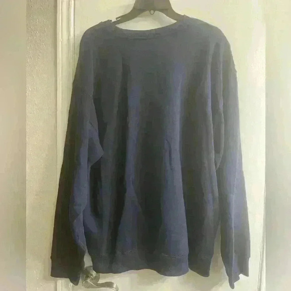 Holiday Unisex Sweatshirt size XL NWT in navy - Picture 7 of 9